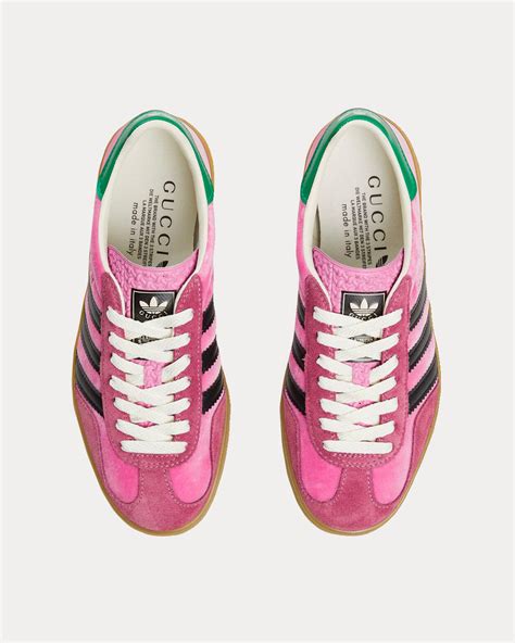 pink adidas gucci